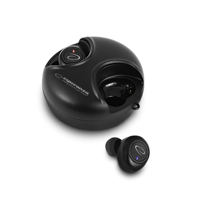 Product Bluetooth Handsfree Esperanza EH228K In-Ear TWS Black base image