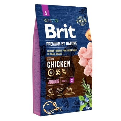 Product Ξηρά Τροφή Σκύλων Brit Premium by Nature Chicken Small Junior 3 kg base image