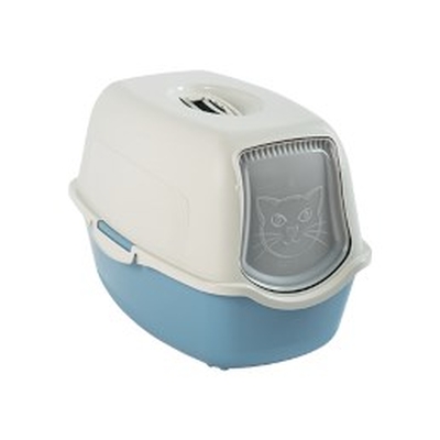 Product Τουαλέτα Γάτας Rotho Bailey Hooded Blue, White base image