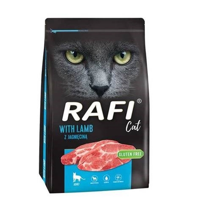 Product Ξηρά Τροφή Γάτας Dolina Noteci Rafi with Lamb - 7 kg base image