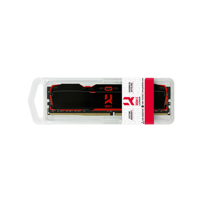 Product Μνήμη RAM Σταθερού DDR4 8GB GOODRAM 3200 CL16 IRDM X BLACK base image