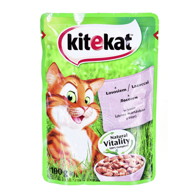Product Υγρή Τροφή Γάτας Kitekat Salmon 100 g base image