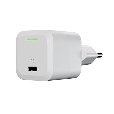 Product Φορτιστής Πρίζας USB Green Cell PowerGaN 33 W PD 3.0 QC 3.0 1x USB-C white base image