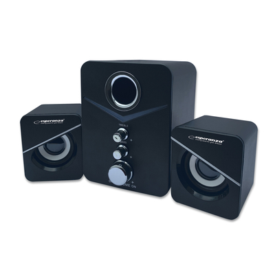 Product Ηχεία Esperanza EP153 USB 2.1 Set 6 W Black base image
