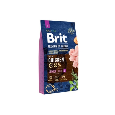 Product Ξηρά Τροφή Σκύλων Brit Premium by Nature S Junior 8kg base image