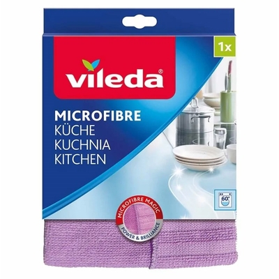 Product Πανάκια Καθαρισμού Vileda Kitchen 2in1 Kuchen Microfibre (lilac) base image