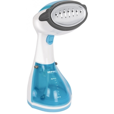 Product Ατμοκαθαριστής Ρούχων MPM MZP-01 1200 W Blue, Transparent, White base image
