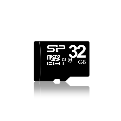 Product Κάρτα Μνήμης MicroSDHC 32GB Silicon Power SP032GBSTH010V10SP Class 10 UHS-I base image