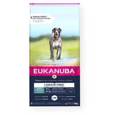 Product Ξηρά Τροφή Σκύλων Eukanuba Grain Free Large Breed 12 kg base image