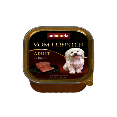 Product Υγρή Τροφή Σκύλων Animonda Vom Feinsten with deer Adult 150 g base image
