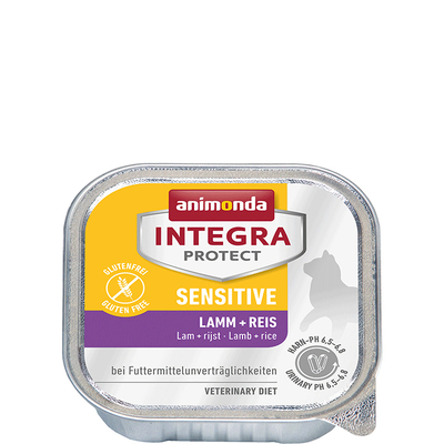 Product Υγρή Τροφή Γάτας Animonda Integra Sensitive Lamb 100g base image