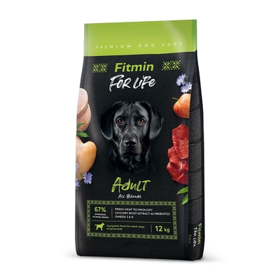 Product Ξηρά Τροφή Σκύλων Fitmin For Life Adult All breeds 12 kg base image