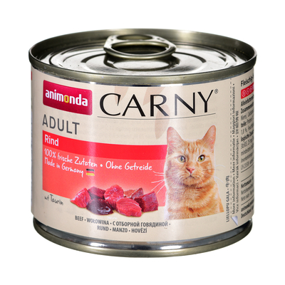 Product Υγρή Τροφή Γάτας Animonda Carny Adult Beef 200 g base image