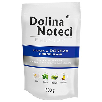 Product Υγρή Τροφή Σκύλων Dolina Noteci 5900842015819 Beef, Broccoli, Cod, Pork Adult 500 g base image