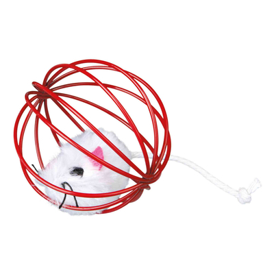 Product Παιχνίδι Κατοικίδιου Trixie Mouse in a Wire Ball base image