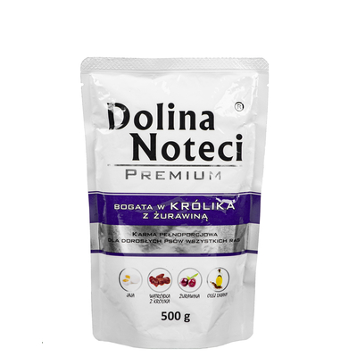 Product Υγρή Τροφή Σκύλων Dolina Noteci 5902921300847 Rabbit Cranberry 500 g base image