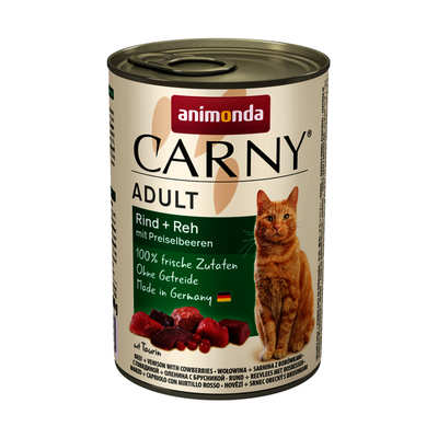 Product Υγρή Τροφή Γάτας Animonda Carny 4017721837163 400 g base image
