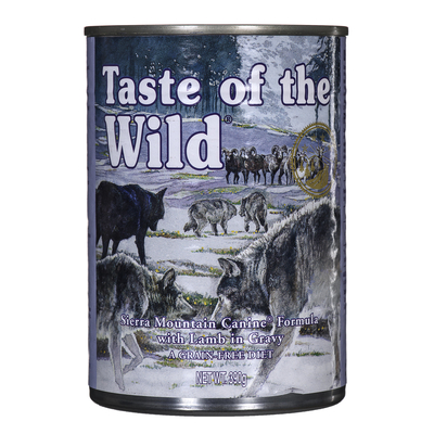 Product Υγρή Τροφή Σκύλων Taste of The Wild Sierra Mountin Canine 390g base image