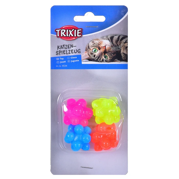 Παιχνίδι Κατοικίδιου Trixie Set of bubble balls 3.5cm 4 pcs