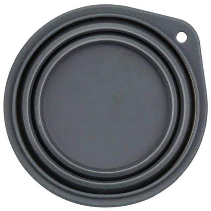 Trixie Travel Bowl, silicone, foldable 2 l/22 cm diameter