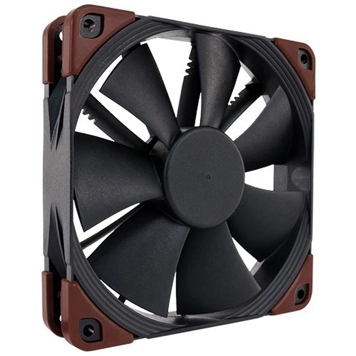 Case Fan 12cm Noctua NF-F12 industrialPPC-3000 PWM Black, Brown