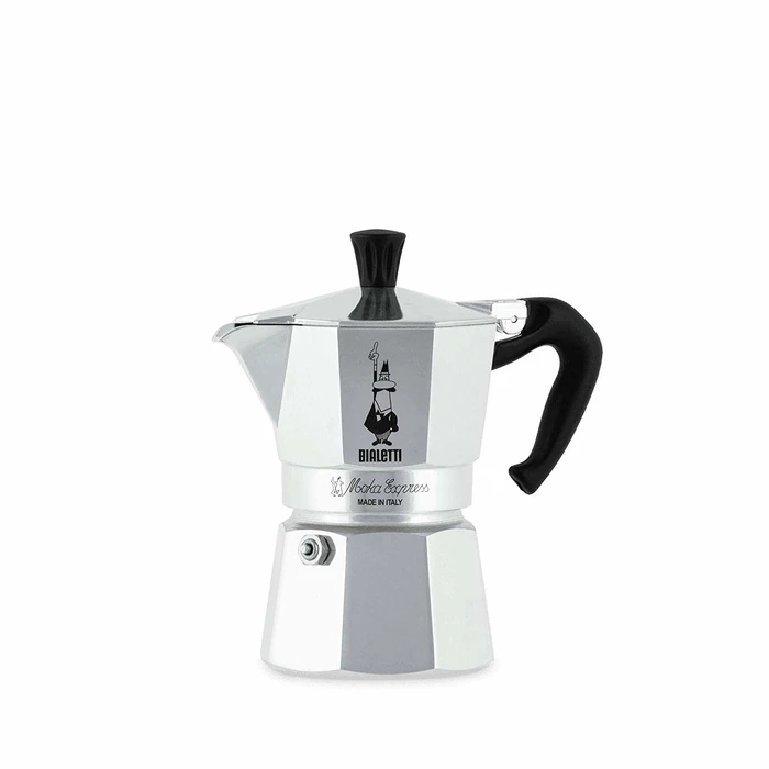 Μπρίκι Espresso Bialetti Moka Express 0.2 L Aluminium,Black