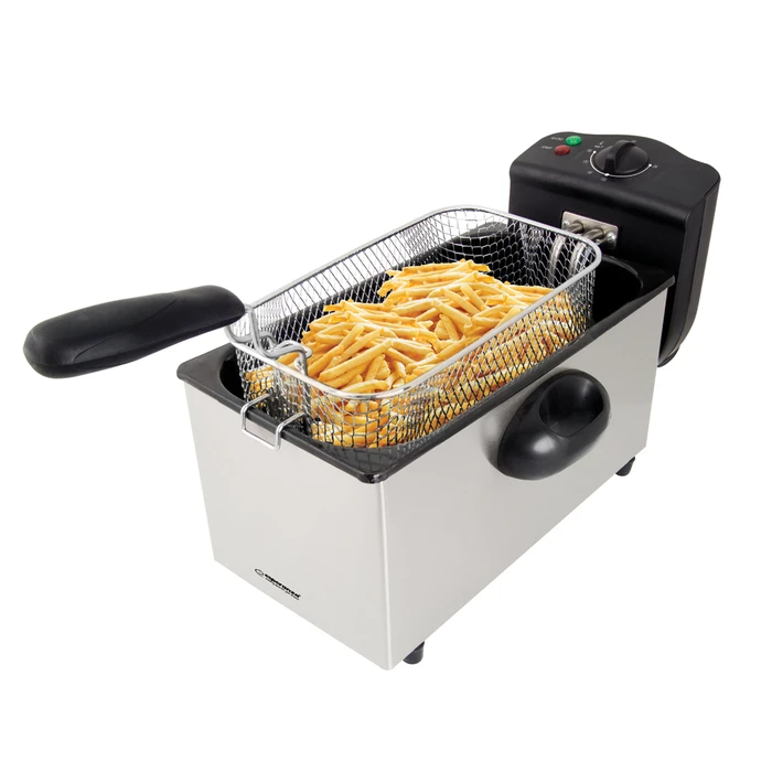 Φριτέζα Esperanza EKG010 Deep Fryer 3 L, 2000W Inox