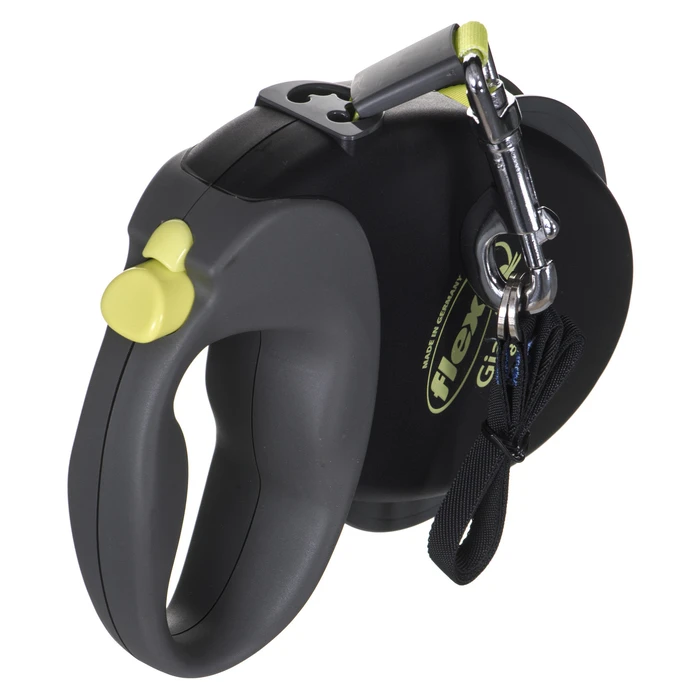 Λουράκι Σκύλου Trixie NEON GIANT L 8 m Black, Yellow Retractable