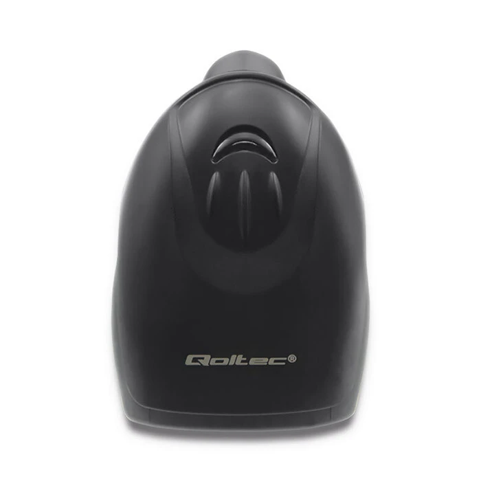 Barcode Scanner Qoltec 50866 Laser 1D | CCD | USB | Black