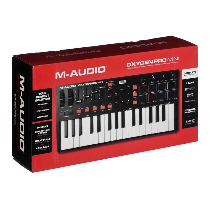 Midi Keyboard M-Audio Oxygen Pro Mini 32 keys USB Black