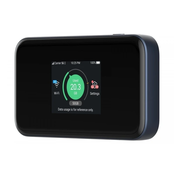 5G Router ZTE MU5001 Hotspot WiFi6 3800 Mbps LTE Black