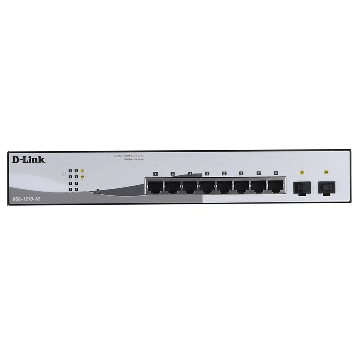 Network Switch D-Link DGS-1210-10/E 10-PORT 2 SFP