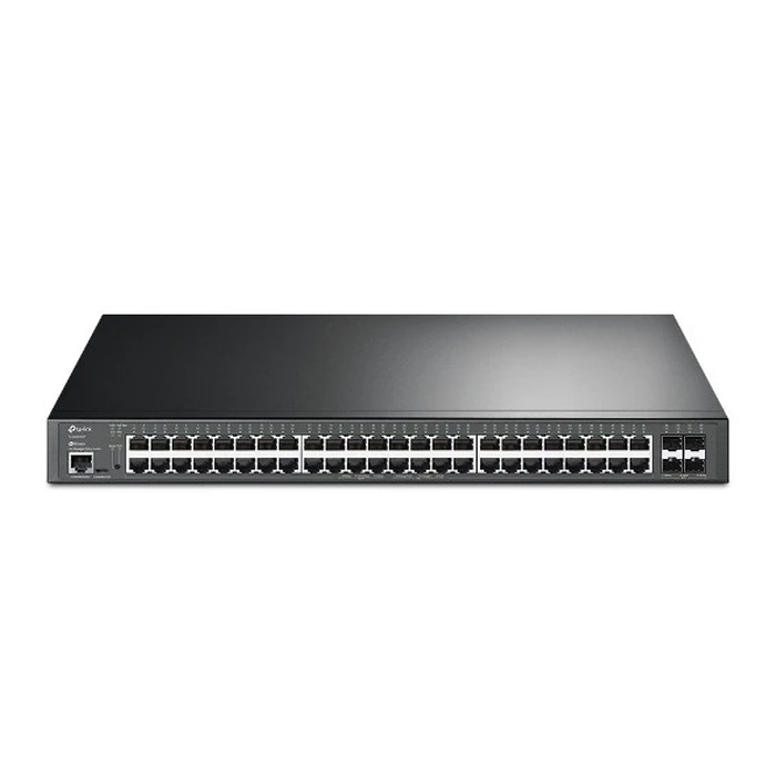 Network Switch TP-Link JetStream 48-Port and 4-Port 10GE SFP+ L2+ Managed PoE+