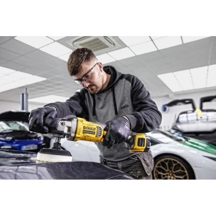 Αλοιφαδόρος DEWALT DCM849N-XJ car polisher 180 mm 18V Black, Yellow