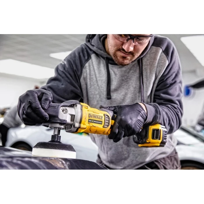 Αλοιφαδόρος DEWALT DCM849N-XJ car polisher 180 mm 18V Black, Yellow