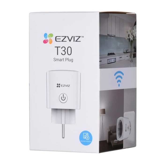 Smart Πρίζα Ezviz T30-10B-EU 1600 W White
