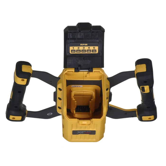 Αναδευτήρας Διπλής Λαβής DEWALT DCD240N-XJ paddle mixer 54V XR FLEXVOLT Black, Yellow
