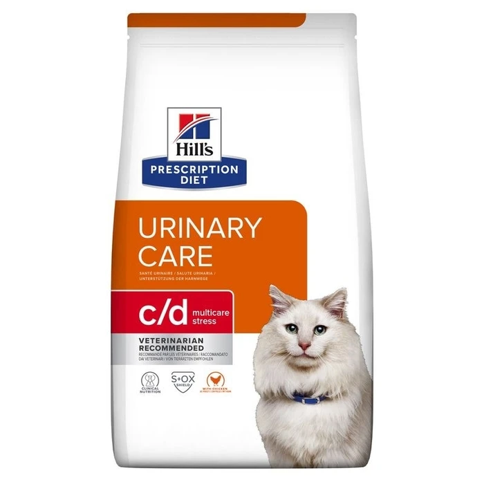 Ξηρά Τροφή Γάτας Hill's PRESCRIPTION DIET Feline c/d Multicare Stress Dry food Chicken 8 kg