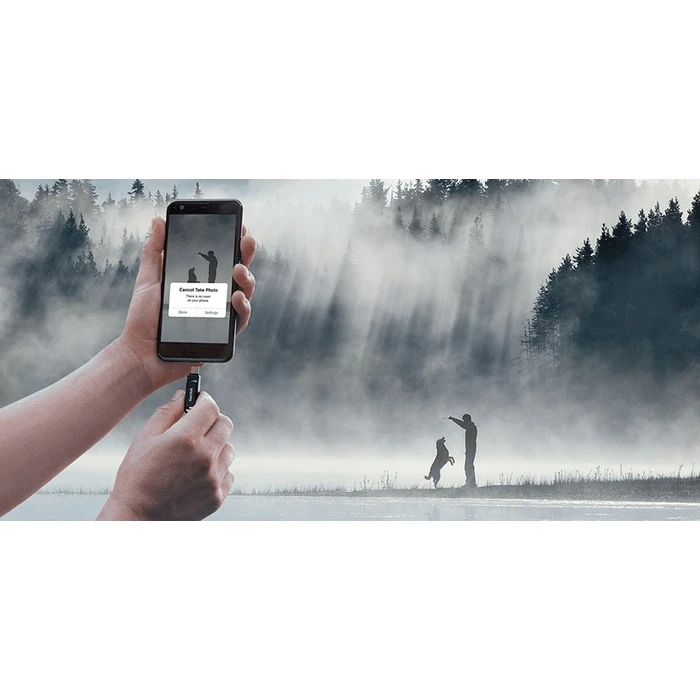 USB Flash 64GB SanDisk Ultra Dual Go Type-A / Type-C 3.2 Gen 1 (3.1 Gen 1) Black