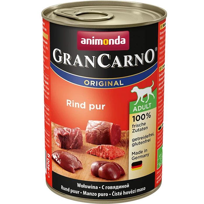 Υγρή Τροφή Σκύλων Animonda GranCarno Original Beef Adult 400 g