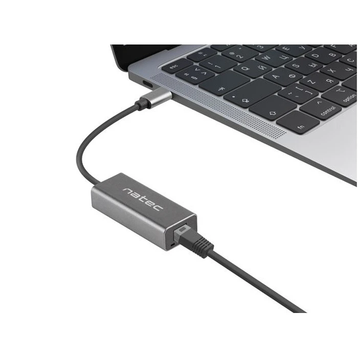 Αντάπτορας Δικτύου USB Natec CRICKET 1GB USB-C 3.1 1X RJ45