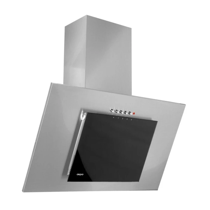 Απορροφητήρας Akpo WK-4 Nero Eco 60 Wall-mounted Gray, Black glass