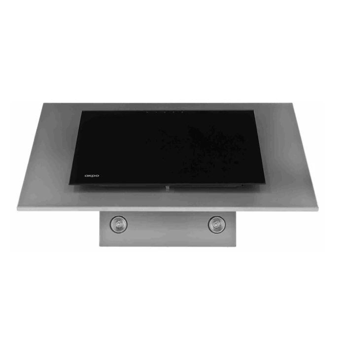 Απορροφητήρας Akpo WK-4 Nero Eco 60 Wall-mounted Gray, Black glass