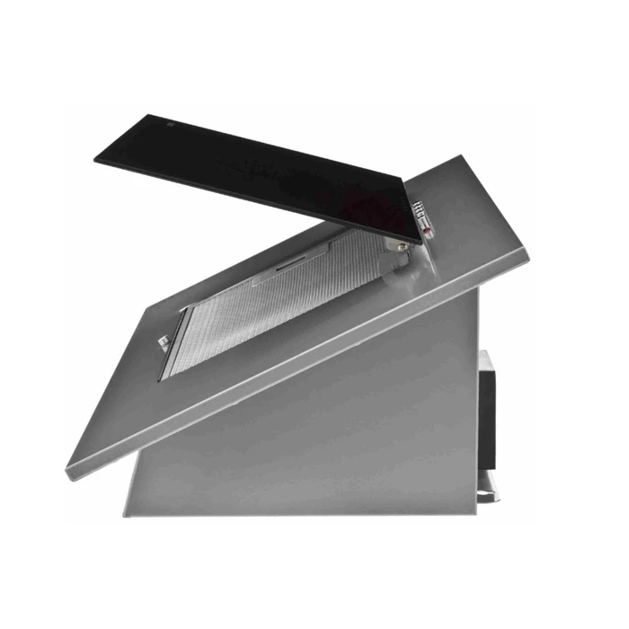 Απορροφητήρας Akpo WK-4 Nero Eco 60 Wall-mounted Gray, Black glass