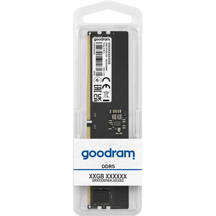 Μνήμη RAM Σταθερού DDR5 16GB Goodram 16GB/4800 CL40 1 x 16GB 4800 MHz ECC