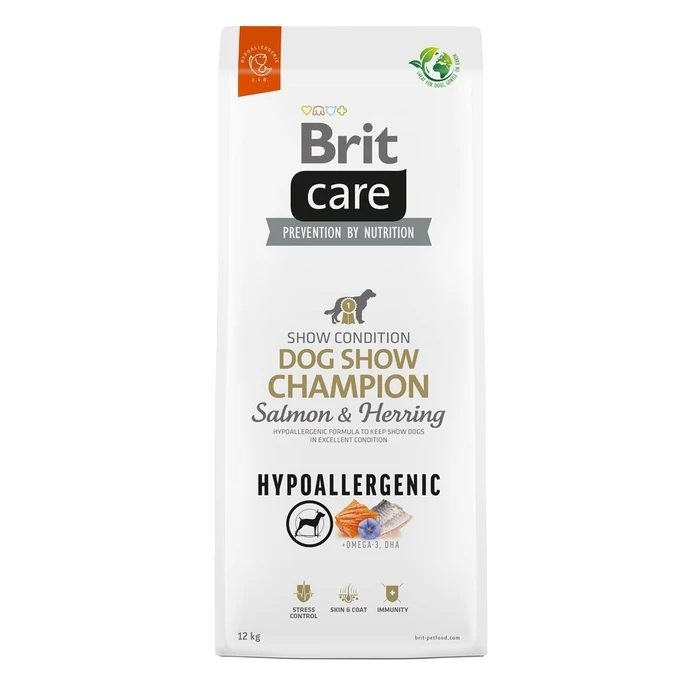 Ξηρά Τροφή Σκύλων Brit Care Hypoallergenic Show Champion Salmon & Herring 12 kg