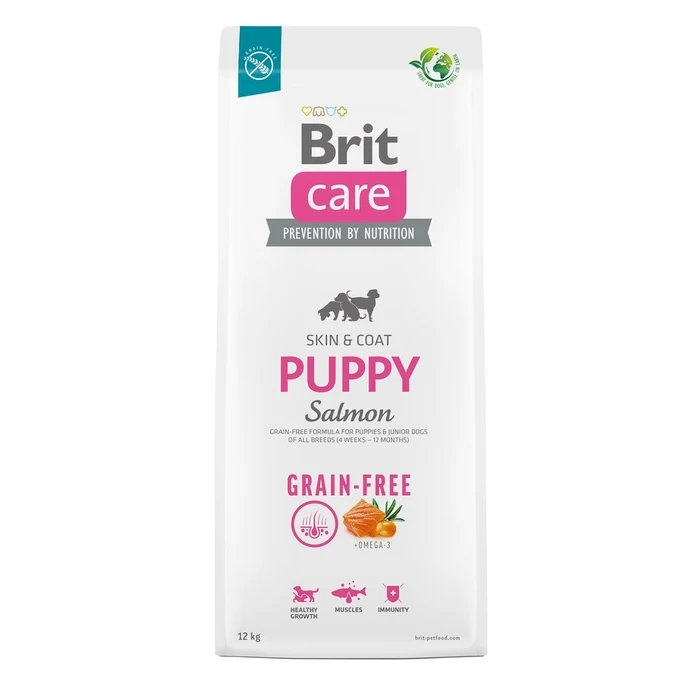 Ξηρά Τροφή Σκύλων Brit Care Grain-Free Puppy Salmon 12kg