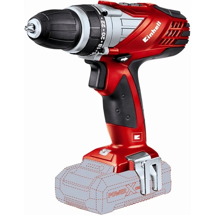 Δραπανοκατσάβιδο Einhell TE-CD 18 Li Solo Black,Red