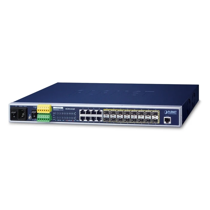Network Switch Planet MGSW-24160F Managed L2+ Gigabit Ethernet (PoE) 1U Blue