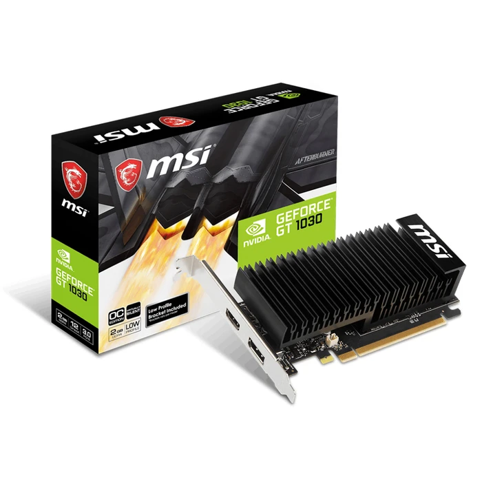 Κάρτα Γραφικών MSI GeForce GT 1030 2GHD4 LP OC